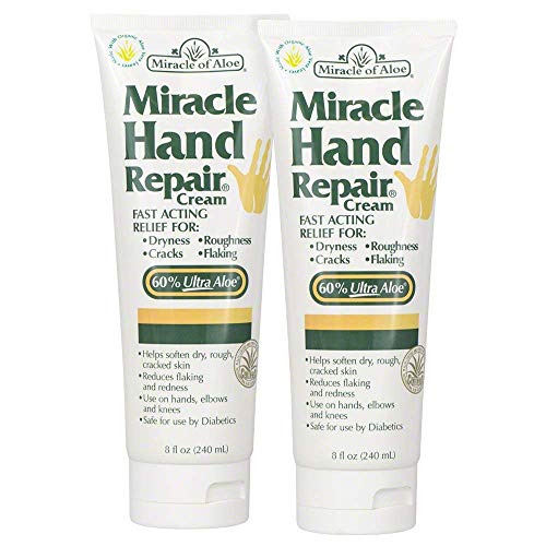 Miracle Hand Repair Cream with 60% UltraAloe (8 Oz 2-Pack)