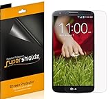 [6-Pack] Supershieldz- Anti-Glare & Anti-Fingerprint (Matte) Screen Protector For LG G2 + Lifetime Replacements Warranty [6-PACK] - Retail Packaging