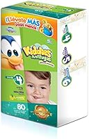 Kiddies Antifugas Pa&ntilde;ales, Talla Grande/4, 160 pa&ntilde;ales (2x80)