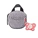 Skip Hop Pacifier Holder, Grab & Go, Heather Grey