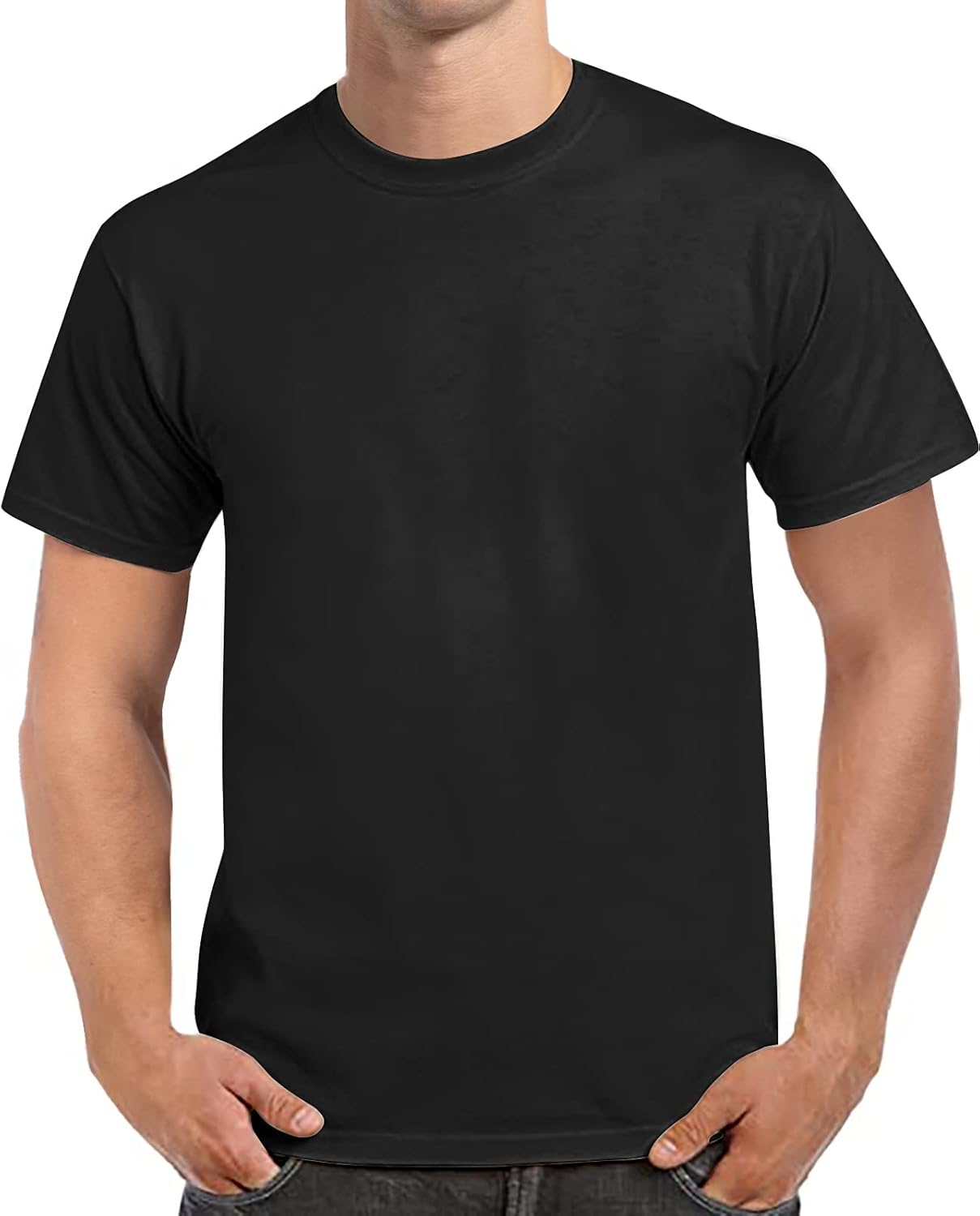 QUALFORT Men's Bamboo T-Shirt at  Men’s Clothing store
