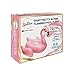 SunDaze Floats Giant 7 Foot Inflatable Pretty In Pink Flamingo Pool Float - Fun Kids Swim Party Toy - Summer Lounge Raft