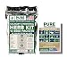Pure Pollination's Herb Seed Variety Kit - 12 Unique Strains - Spice up your Garden - 100% Heirloom & Non GMO