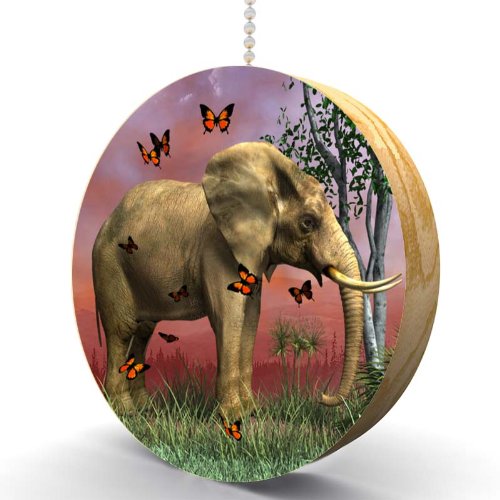 Elephant Ceiling Fan Pulls Kritters in the Mailbox Elephant Fan Pulls