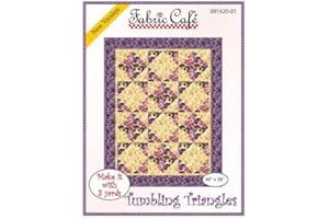 FABRIC CAFE Fiber Café Tumbling Triangles Pattern