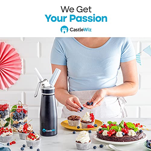 Professional Whipped Cream Dispenser Set LeakResistant Grade 6