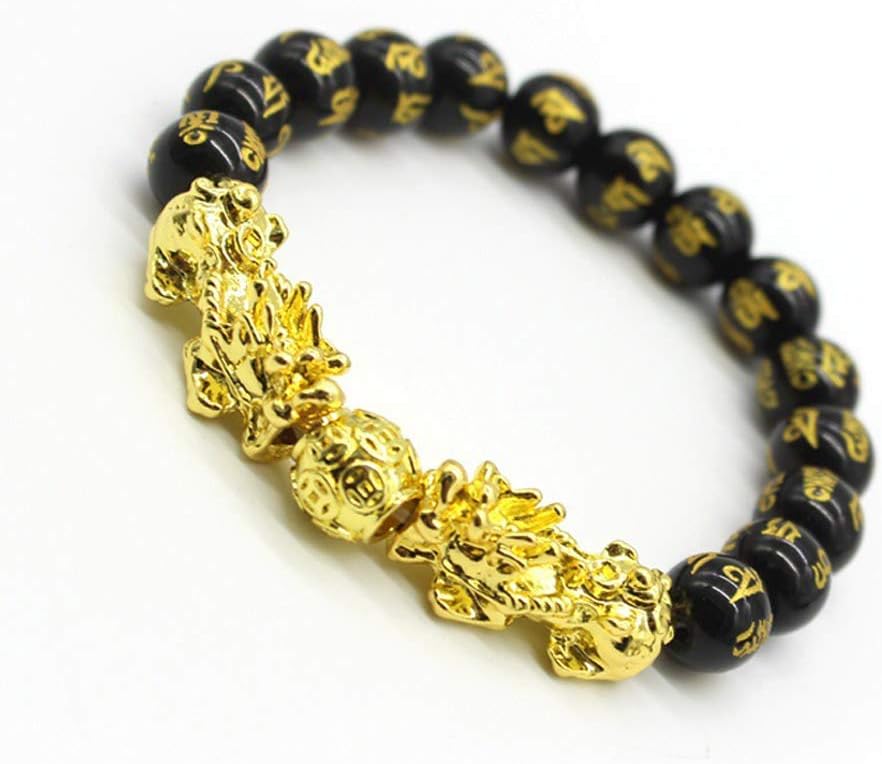 Jpwpowe Mood Color Change Chinese Pixiu Beads Bracelet Lucky Amulet Jewelry Unisex
