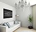 Large Canvas Print Wall Art – MANHATTAN SKYLINE – 40x30 Inch New York Cityscape Canvas Picture Stretched On A Wooden Frame – Giclee Canvas Printing – Hanging Wall Deco Picture / e6093