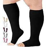Mojo Toeless Compression Socks for Women and Men 20-30 mmHg Open Toe - AB211