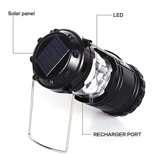 Love Fly Ultra Bright Rechargeable Lantern, LED Solar Camping Lanterns