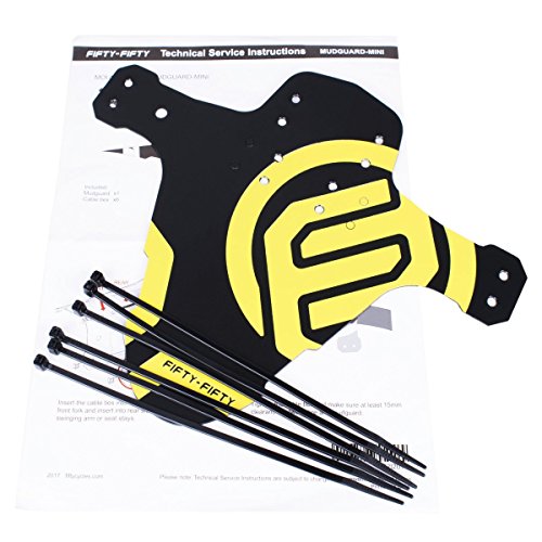 image for FIFTY-FIFTY Mountian Bike Fender,MTB Mudguard,Front and Rear Compatibl