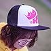Unisex King Flip Mesh Trucker Caps Baseball Hat Flat Brim Hats for Splatfest (One Size, Pink)