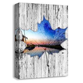 Antique Building Pop up Painting Artwork for Home Framed