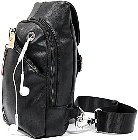 Uranosky Travel Outdoor Backpack Waterproof and Sling Bag PU Leather Shoulder Bag for Zerotech Dobby Drone
