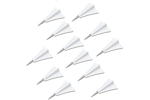 MEISO 12 Pcs Airplane Decorative Push Pins, Decorative Wall Push Pins for Cork Board, Bulletin, Message Boards, Maps, Home, O