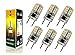 Best to Buy® 6-pack LED-G8-SHORT-120V Replacement LED Light Bulb