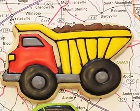 gd In Camion Benne Et Tracteur Ann Clark Lot De 3 Emporte Pieces Avec Livret De Recettes Bulldozer Patisserie Ustensiles A Patisserie