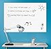 Wall26 Wall Chalkboard Removable Dry Erase Blank Message Board Peel and Stick Decal Sheet (Marker Included) - 18