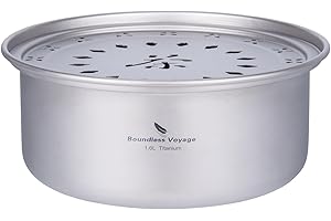 Boundless Voyage Titanium Tea Tray Kung Fu Teaboard Outdoor Mounted Portable Tourism Camping Car Tea Saucer CA-Ti3213D