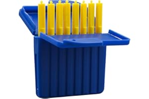 SOROYA 40-Pcs Starkey Wax Guard Filters New Package Cleaning Tool Accessories Hearing Aid Wax Guard Filters (1.5mm) for Starkey Hear Clear Hearing aid Filters (Blue case)