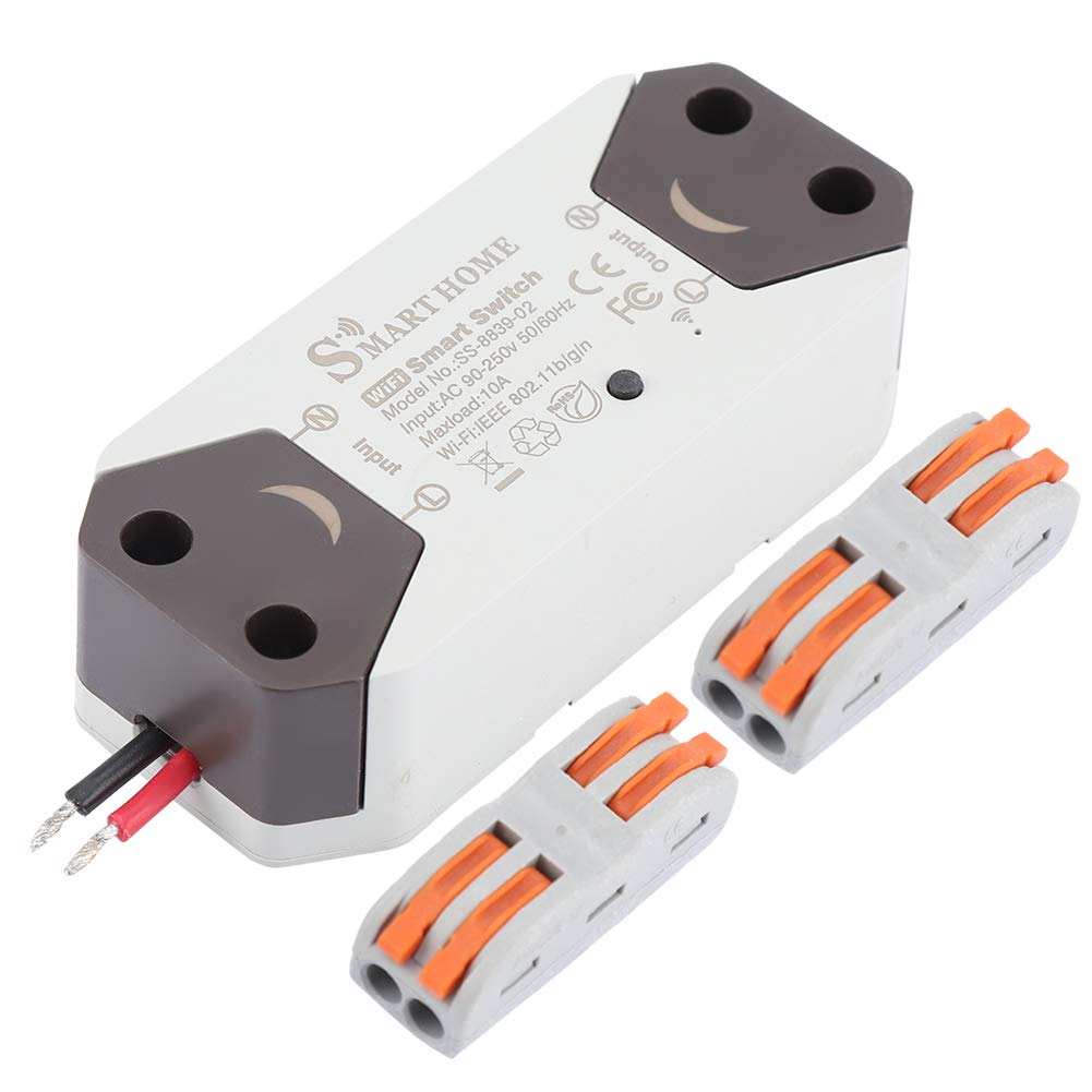 Smart Light Switch Voice Control Timer Remote Wifi Light Switch Works Compatible with Alexa Home