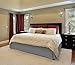 Utopia Bedding Twin Bed Skirt - Soft Quadruple Pleated Ruffle - Easy Fit with 15 Inch Tailored Drop - Hotel Quality, Shrinkage and Fade Resistant (Twin, Grey)