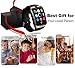 Smart Watch Bluetooth Smartwatch with Camera TouchScreen SIM Card Slot, Waterproof Phones Smart Wrist Watch Compatible with iPhone Android Samsung Huawei Sony for Kids Men Women (Q Black)