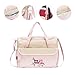 Animals Diaper Tote Bag 10pc, Pink Owls