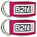 Ankle Straps for Cable Machines by B2FIT PRO - Premium Padded Double D-Ring Ankle Cuffs for Gym Workouts - Fitness Equipment for Leg Exercises, Cable Kickbacks, Glutes, Weight Lifting for Men & Women