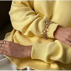 Women's Oversized Turtleneck Sweater Long Sleeve