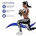 Victorem Speed and Agility Leg Resistance Bands - Ultimate Speed Bands Set - Physical Fitness Workout Strength Training - Increase Muscle Endurance - Football, Basketball, Soccer, Track and Field