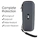 Vive Precision Stethoscope Hard Case - Protective Carry Cover with Handle - Travel Holder for Sphygmomanometer - Fits 3M Littmann Classic III, Lightweight II S.E, MDF Acoustica Deluxe