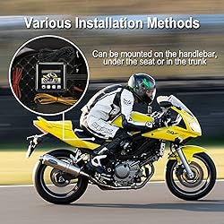 VSYSTO WiFi Motorcycle Dash Cam, 2 Inch Screen All