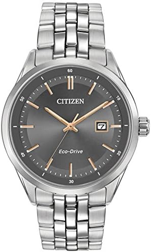 Amazon.com: CITIZEN Mens Eco-Drive Terra Force, Silver-Tone