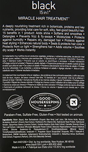 Black 15 In 1 Miracle Hair Treatment, 3.3 Ounce