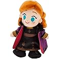 Disney Store Official Anna nuiMOs Plushie - Soft Plush with Embroidered Features, Poseable Hands & Turning Head, Magnetic Hands for Holding, 6 Inches, Dress Up with nuiMOs Outfits