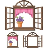 CottageCutz Die with Foam, 4 by 6-Inch, Springtime Window