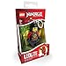 LEGO Ninjago Key Light - NYA Minifigure Key Chain with LED Flashlight