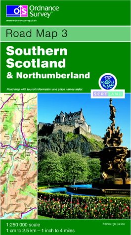 Road Map Of Northumberland Amazon - Southern Scotland Northumberland Map (Road Map): 9780319230428:  Books
