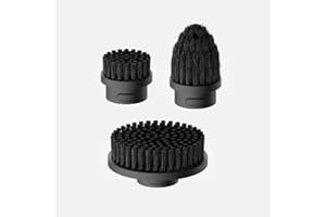 HOTO 3 Pcs Replacement Brush Heads for Cordless Spin Scrubber, Suitable for HOTO Electric Scrubber Only, Power Cleaning Brushes for Bathroom Floor Tile