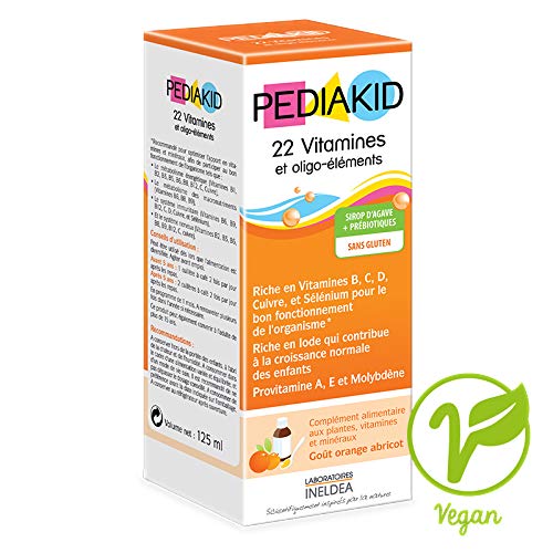 Pediakid 22 vitamins and minerals 4.17 fl oz (125 ml)