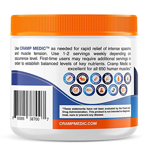 Cramp Medic® Rapid Muscle Cramp Relief Supplement with Magnesium for