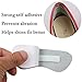 6 Pairs Heel Pads Cushion Suede Leather Back of Heel Cushions Grips Heel Liner Cushions High Heels Unisex