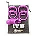 FYJUSTICE Men's Lightweight Comfortable Resin Chasti-ty Device with 4 Sizes Rings 2 Pairs of Keys (Short, Pink)