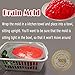 Brain Jello Gelatin Mold,2 Pack Large Human Zombie Brain Mold for Cake Candy,Plastic Halloween Baking Brain Prop Decorations Standard for Kids Adult