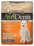 AvoDerm Natural Oven-Baked Original Formula with Beef Meal Small Bites Dog Food, 15-Pound