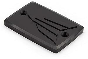 RZMMOTOR Motorcycle Front Brake Reservoir Oil Hole Cover Cap Compatible with Yamaha MT07 Tracer 05-12, MT09 Tracer 900 XSR 700 900 15-17, FZ6/N FZ6S/R 04-15, FZ8 FAZER 10-14, FZ1 FAZER 06-15, FJR1300 04-14