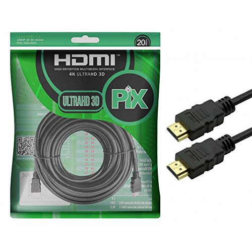 Cabo Hdmi 15 Metros 1.4 Ultrahd 4k 15 Pinos Pix Chip Sce - 018-1514