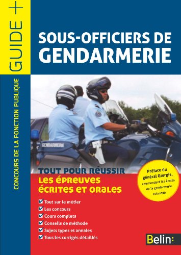 Sous-officiers de gendarmerie