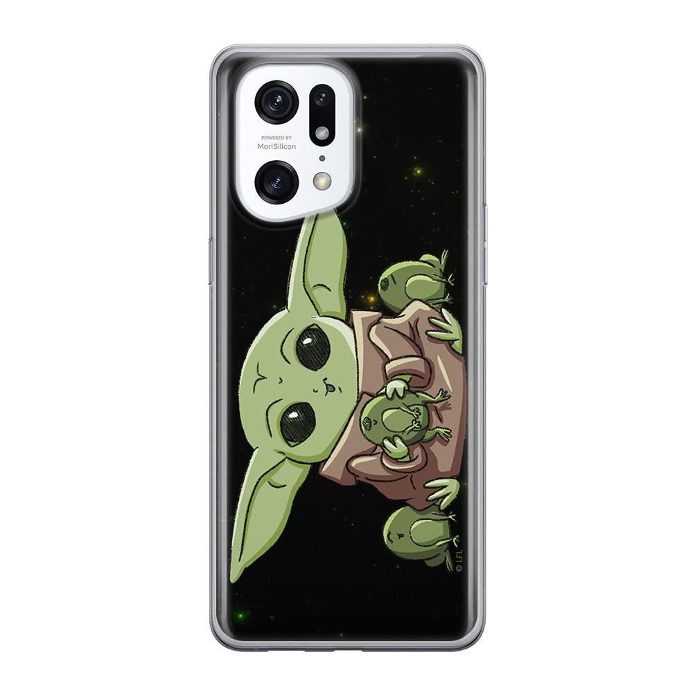 ERT GROUP mobile phone case for Oppo FIND X5 PRO original and officially Licensed Star Wars pattern Baby Yoda 014 optimally adapted to the shape of the mobile phone, case made of TPU